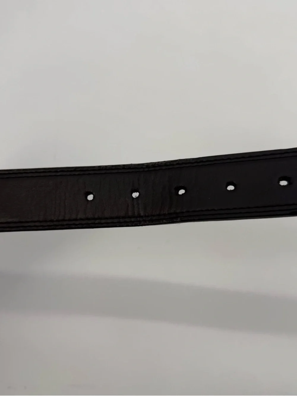 Dickies Mens Leather Reversible Belt Black & Brown Silver Classic